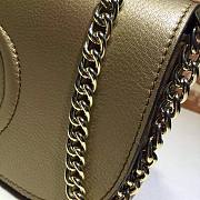 Gucci Interlocking GG Gold Leather - 2