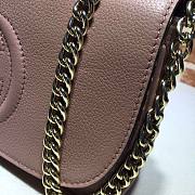 Gucci Interlocking GG Pink Nude Leather - 3