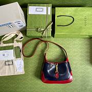 Gucci Jackie 1961 Small Hobo Blue Bag - 6