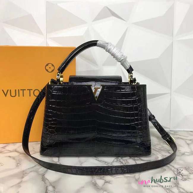 Louis Vuitton Crocodile Capucines PM - 1