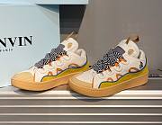 LANVIN Curb zigzag-laces sneakers - 1