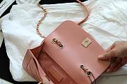 Chanel Fu vintage pink flap bag - 6