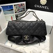 Chanel vintage black flap bag - 1