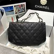 Chanel vintage black flap bag - 4