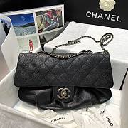 Chanel vintage black flap bag - 5