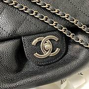 Chanel vintage black flap bag - 6