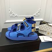 Chanel sandal in blue - 2