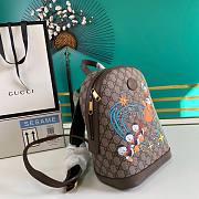 Gucci GG Supreme Donald Duck Backpack  - 4