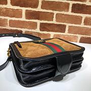 Gucci Ophidia Suede Saddle Bag 523658 - 5