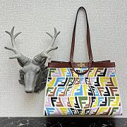 Fendi peekaboo X-Tote FF Multicolor Bag - 3