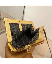 Fendi First Bag Dark Beige 26cm - 4