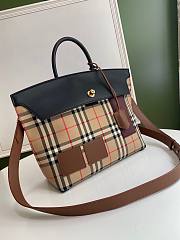 Burberry Society vintage tote bag  - 4