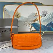 Balenciaga ghost bag in orange/ black/ white / pink  - 4