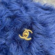 Chanel Shearling Lambskin Blue - 6