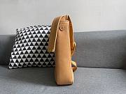 Chanel Calfskin Hobo Bag Beige - 3