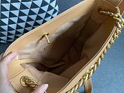 Chanel Calfskin Hobo Bag Beige - 4