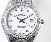 Rolex Watch Black/ White 40mm - 5