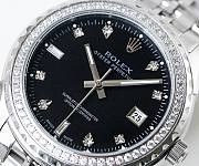 Rolex Watch Black/ White 40mm - 2