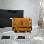 YSL Niki suede brown 28cm - 1