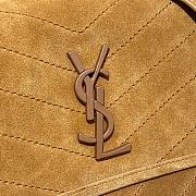 YSL Niki suede brown 28cm - 2