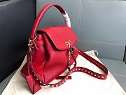 Valentino Garavani Twiny Single Red Handle Bag - 6