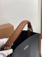 Burberry Small Black Peggy Bucket Bag - 5