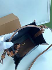 Burberry Small Black Peggy Bucket Bag - 2