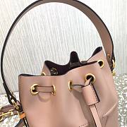 Valentino VLogo Walk Beige Bucket Bag - 6