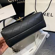 Chanel shoulder flap bag AS1459 in black - 6