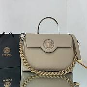 Versace La Medusa Large Handbag in gray 35cm - 1