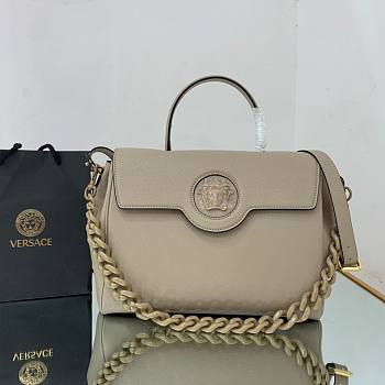 Versace La Medusa Large Handbag in gray 35cm