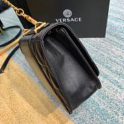 Versace Virtus Quilted Napa Evening Bag - Black - 2