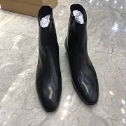 CL black leather boot - 5