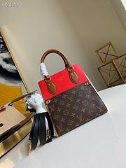 LV Fold Tote PM Red Handbags M45388 - 5