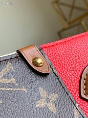 LV Fold Tote PM Red Handbags M45388 - 3