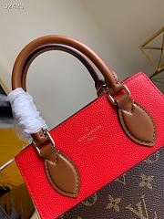 LV Fold Tote PM Red Handbags M45388 - 2