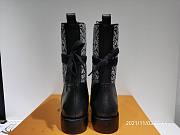 LV black monogram high boots  - 2