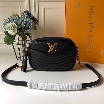 Louis Vuitton New Wave Camera Bag M53683 Black 