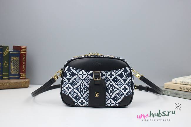 Louis Vuitton Deauville Mini Monogram Black M45528 - 1