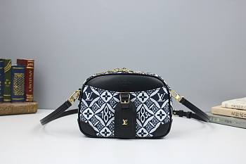 Louis Vuitton Deauville Mini Monogram Black M45528