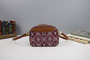 Louis Vuitton Deauville Mini Monogram Red M45528 - 3