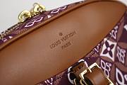 Louis Vuitton Deauville Mini Monogram Red M45528 - 2