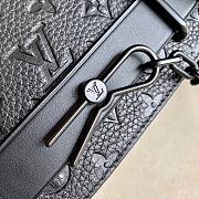 LV Steamer Messenger Taurillon Monogram M57307 - 3