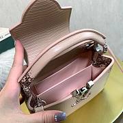 Louis Vuitton Capucines Mini Pink Lizard Leather 21cm - 3