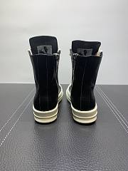 Rick Owens DRKSHDW Canvas High Top Leather - 5