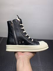 Rick Owens DRKSHDW Canvas High Top Leather - 4