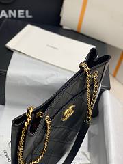 Chanel shopping bag calfskin gold hardware - 5