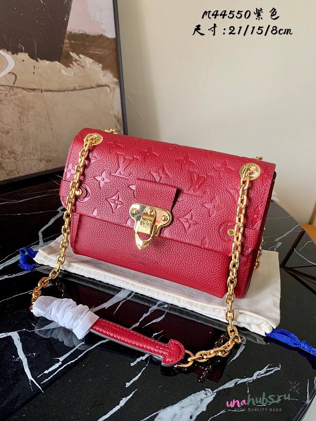 Louis Vuitton Vavin MM Monogram Red M44150  - 1