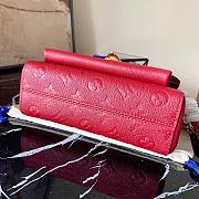 Louis Vuitton Vavin MM Monogram Red M44150  - 4