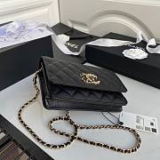 Chanel woc flap caviar leather bag black AP794 2020 - 2